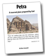 Screenshot of the booklet 'Petra - a reserved place prepared by God'