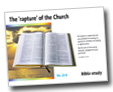 Screenshot of the booklet 'The rapture of the Church'