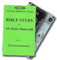 Screenshot of a audio Bible study'